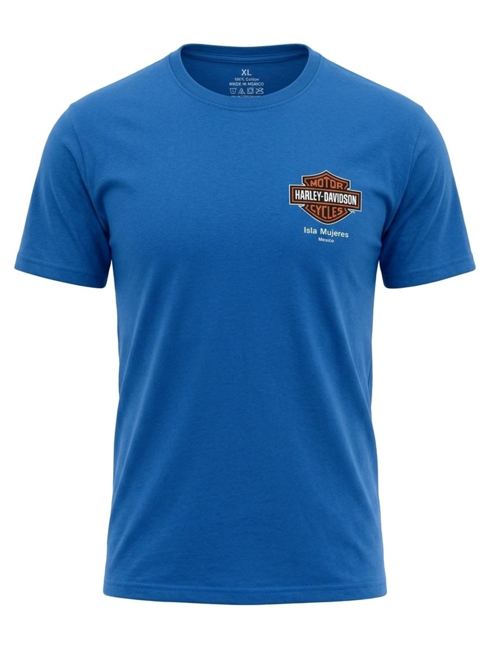 Harley-Davidson Blue Short Sleeve Logo Tee